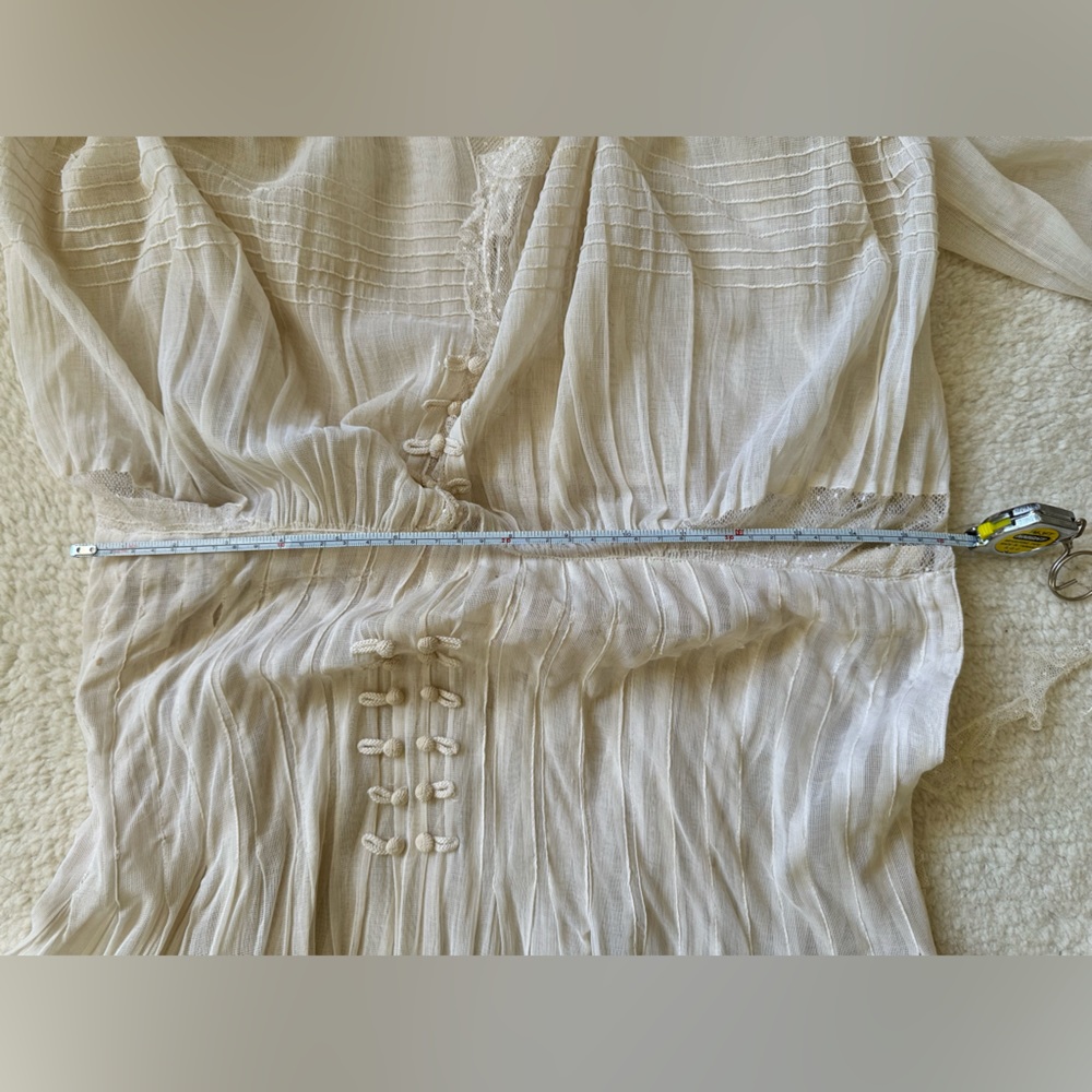 Antique Edwardian lawn dress wedding dress - Picture 14 of 14